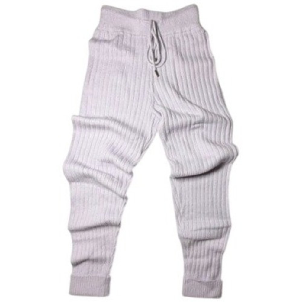 Intimately Free People Around The Clock Joggers NWT XS Lavender Ribbed Knit
